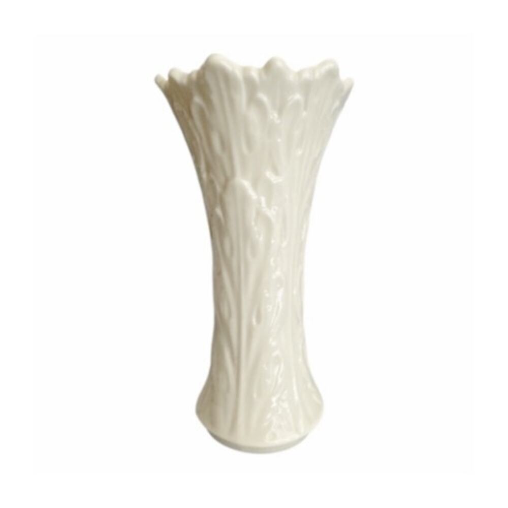 Lenox Woodland Acanthus Leaf Ivory Porcelain Vase